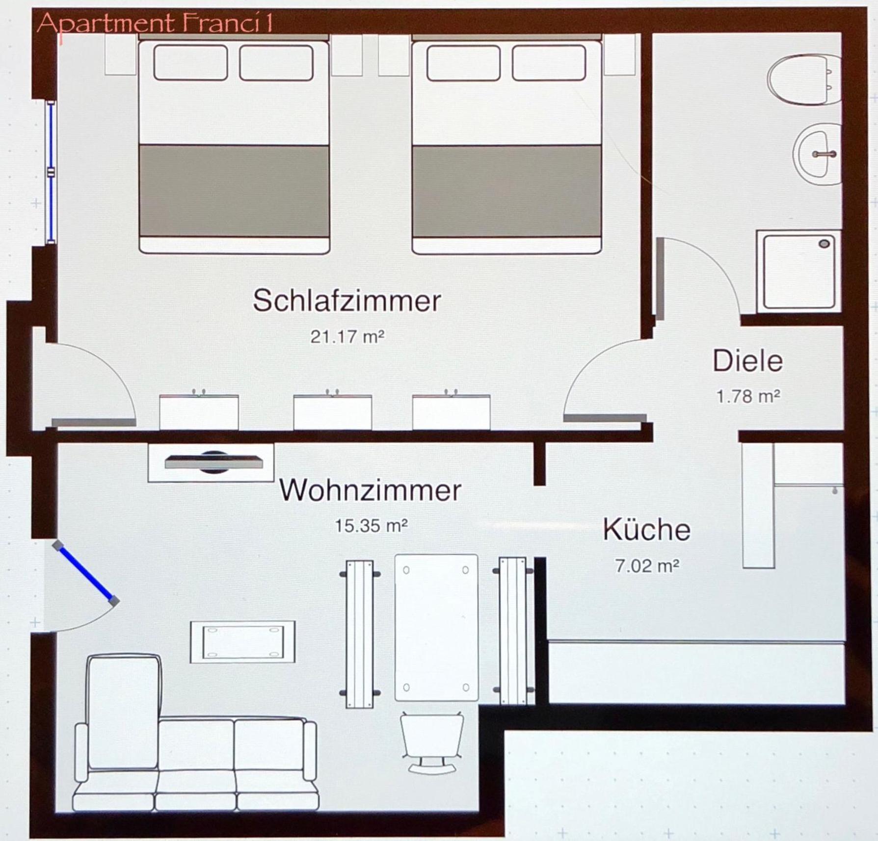 Apartment Franci Wiebelskirchen Ngoại thất bức ảnh
